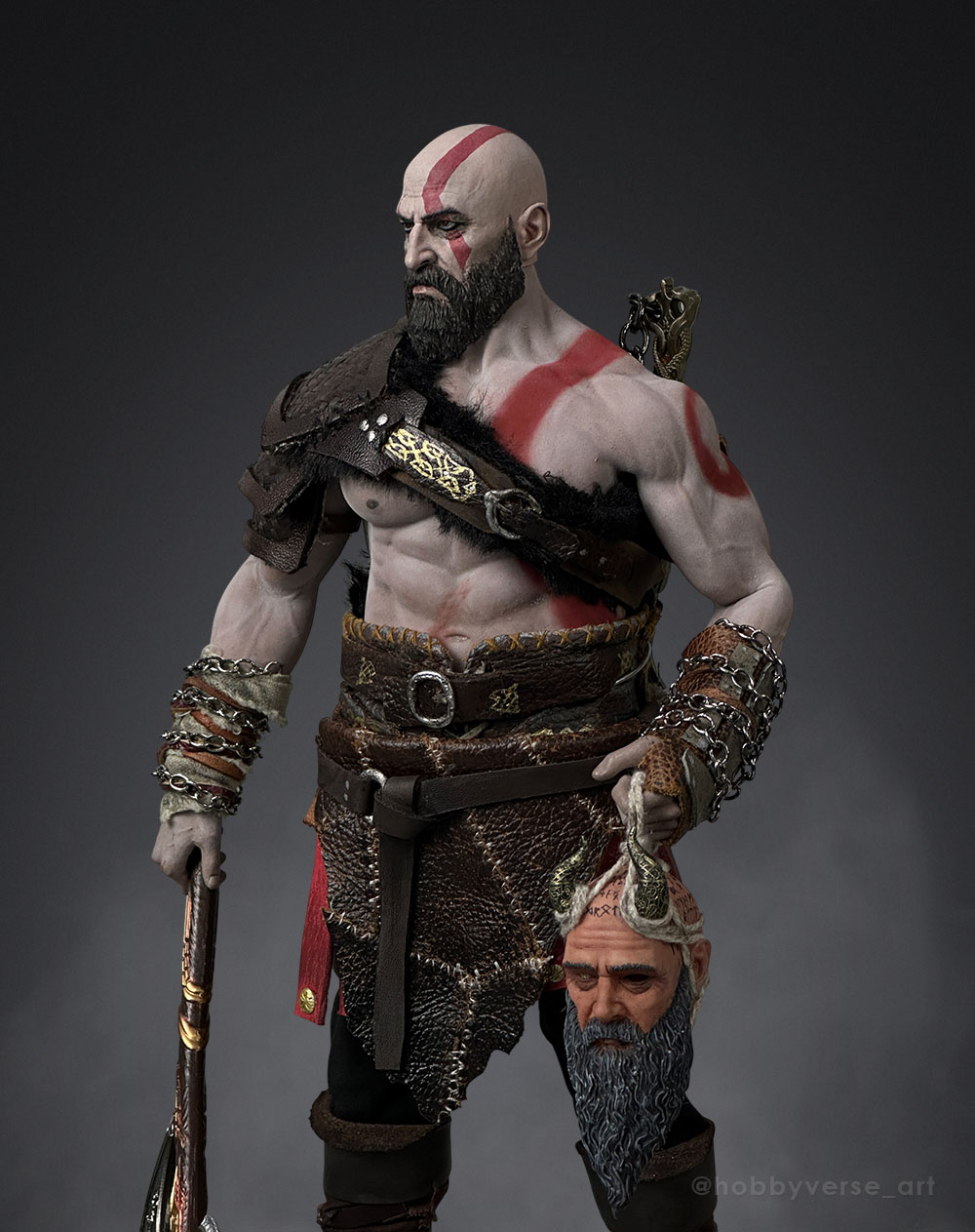 Kratos God of War 1/6 Custom