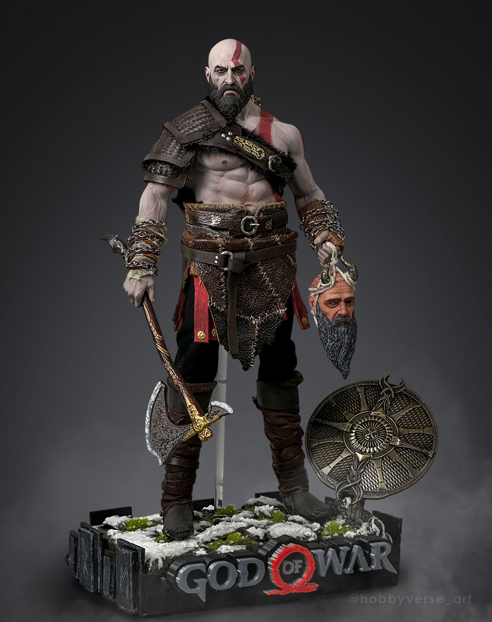 Kratos God of War 1/6 Custom - Image 3