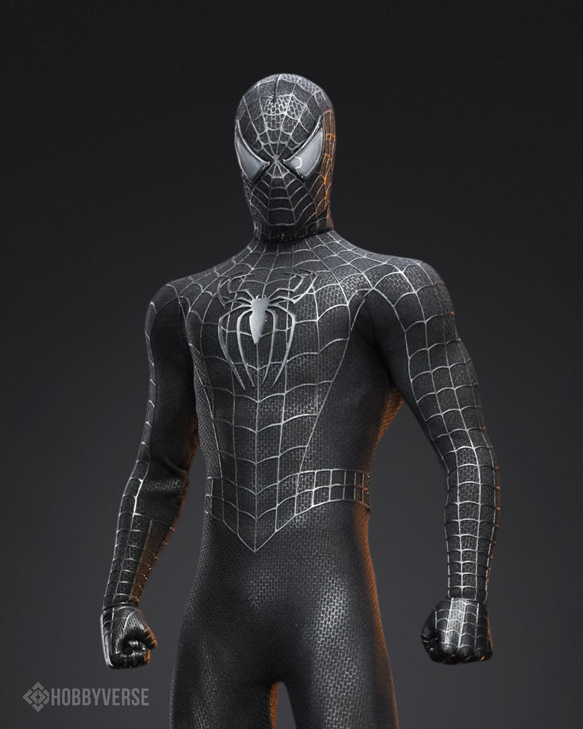 Custom Raimi Black 2.0 Suit Spider-Man 1/6