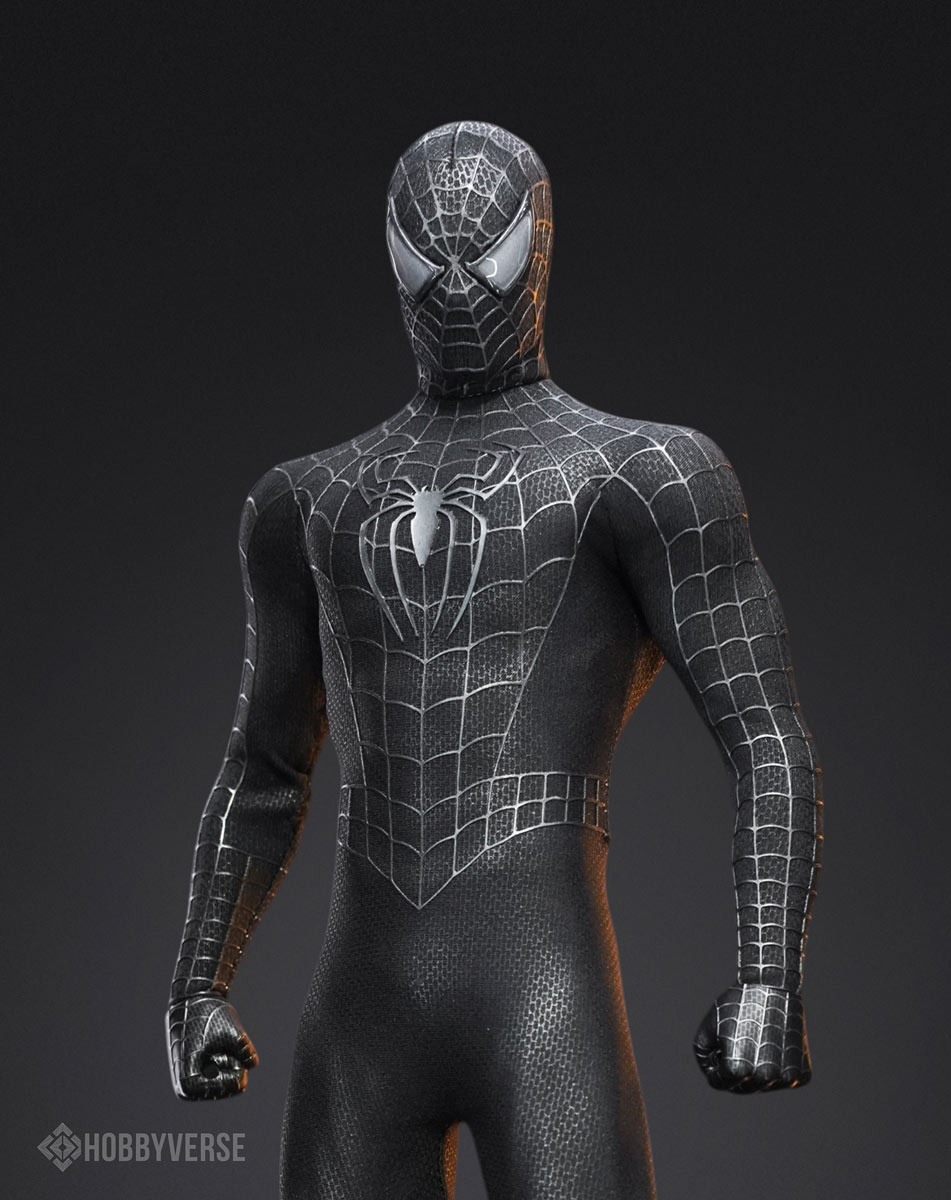 Custom Raimi Black 2.0 Suit Spider-Man 1/6