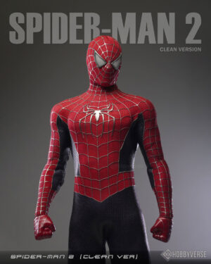 Spider-Man 2 (2004) Red Suit Clean Version Mod [PRE ORDER]